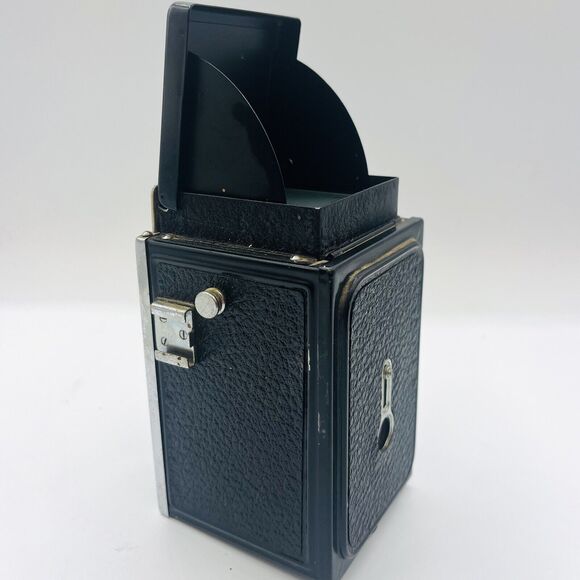 VTG 1940s Box Camera Halina Prefect Senior Photography Hakings Double TLR Reflex - Picture 6 of 8